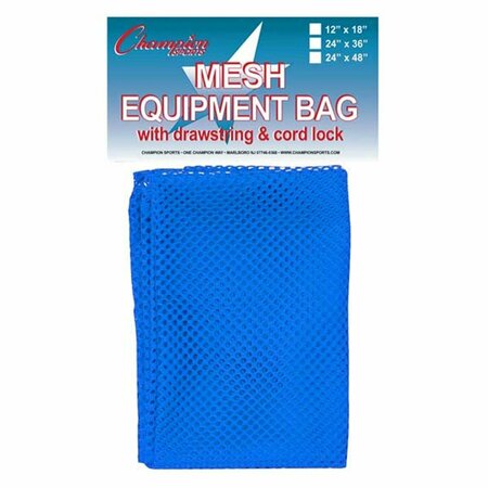 CHAMPION SPORTS 24 in. x 48 in. Nylon Mesh Bag, Green 13267